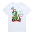 thumbnail image 1 of Cat in the Hat - Christmas Is A Family Thing - Toddler And Youth Short Sleeve Graphic T-Shirt, 1 of 5