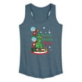 thumbnail image 1 of Cat in the Hat - Christmas Is A Family Thing - Women's Racerback Tank Top, 1 of 6