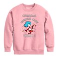 thumbnail image 1 of Cat in the Hat - Christmas Morning Crew Thing 1  - Toddler And Youth Crewneck Fleece Sweatshirt, 1 of 4