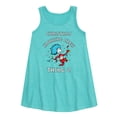 thumbnail image 1 of Cat in the Hat - Christmas Morning Crew Thing 2  - Toddler and Youth Girls A-line Dress, 1 of 4
