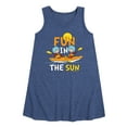 thumbnail image 1 of Cat in the Hat - Fun In The Sun Kayaking - Toddler & Youth Girls A-line Dress, 1 of 1
