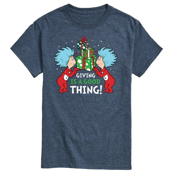 Cat in the Hat - Giving Is A Good Thing - Men's Short Sleeve Graphic T-Shirt