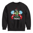 thumbnail image 1 of Cat in the Hat - Giving Is A Good Thing - Toddler And Youth Crewneck Fleece Sweatshirt, 1 of 5
