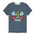 thumbnail image 1 of Cat in the Hat - Giving Is A Good Thing - Toddler And Youth Short Sleeve Graphic T-Shirt, 1 of 5