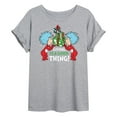 thumbnail image 1 of The Cat in the Hat - Giving Is A Good Thing - Juniors Oversized Graphic T-Shirt, 1 of 5