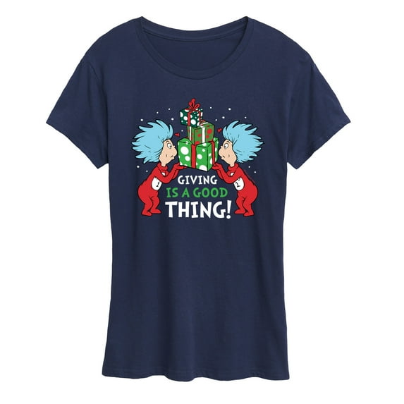 Cat in the Hat - Giving Is A Good Thing - Women's Short Sleeve Graphic T-Shirt