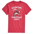 thumbnail image 1 of The Cat in the Hat - Glowing Christmas Cheer - Men's Short Sleeve Graphic T-Shirt, 1 of 5