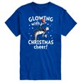 thumbnail image 1 of Cat in the Hat - Glowing Christmas Cheer - Men's Short Sleeve Graphic T-Shirt, 1 of 4