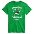 thumbnail image 1 of The Cat in the Hat - Glowing Christmas Cheer - Men's Short Sleeve Graphic T-Shirt, 1 of 5