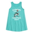 thumbnail image 1 of Cat in the Hat - Glowing Christmas Cheer  - Toddler and Youth Girls A-line Dress, 1 of 4