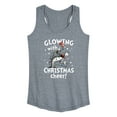 thumbnail image 1 of The Cat in the Hat - Glowing Christmas Cheer - Women's Racerback Tank Top, 1 of 4