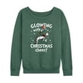thumbnail image 1 of The Cat in the Hat - Glowing Christmas Cheer - Women's Raglan Graphic T-Shirt, 1 of 5