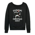 thumbnail image 1 of The Cat in the Hat - Glowing Christmas Cheer - Women's Raglan Graphic T-Shirt, 1 of 5