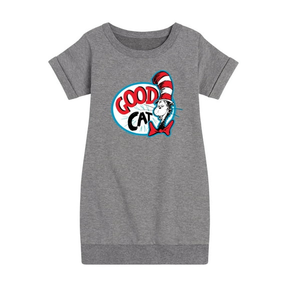 The Cat in the Hat - Good Cat - Toddler & Youth Girls Fleece Dress
