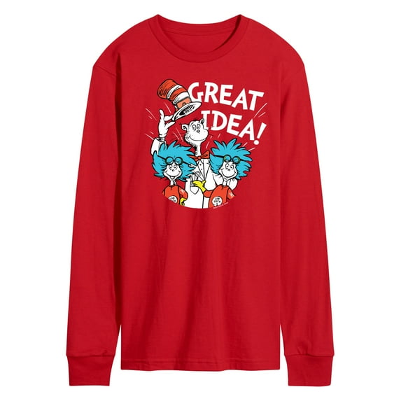 The Cat in the Hat - Great Idea - Men's Long Sleeve T-Shirt