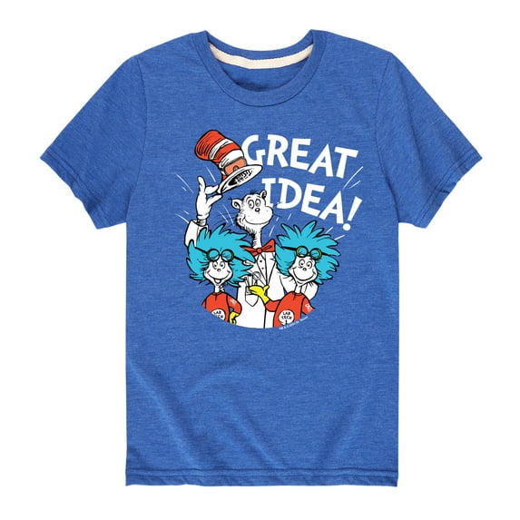 Cat in the Hat - Great Idea - Toddler And Youth Short Sleeve Graphic T-Shirt