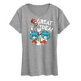 thumbnail image 1 of The Cat in the Hat - Great Idea - Women's Short Sleeve Graphic T-Shirt, 1 of 5