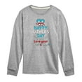 thumbnail image 1 of Cat in the Hat - Happy Fathers Day Thing 1 Thing 2 - Toddler And Youth Long Sleeve Graphic T-Shirt, 1 of 5