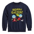 thumbnail image 1 of The Cat in the Hat - Hoppy Easter - Toddler And Youth Crewneck Fleece Sweatshirt, 1 of 5