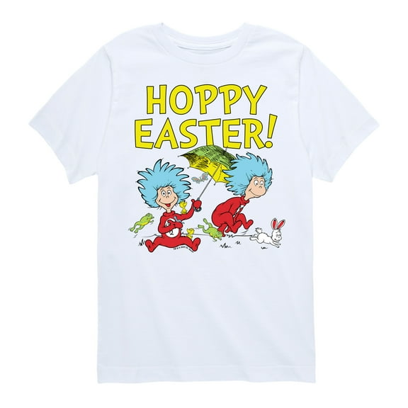 The Cat in the Hat - Hoppy Easter - Toddler And Youth Short Sleeve Graphic T-Shirt