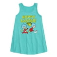 thumbnail image 1 of Cat in the Hat - Hoppy Easter - Toddler and Youth Girls A-line Dress, 1 of 4