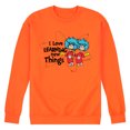 thumbnail image 1 of Cat in the Hat - I Love Learning Things - Men's Crew Neck Fleece Pullover, 1 of 6