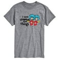 thumbnail image 1 of The Cat in the Hat - I Love Learning Things - Men's Short Sleeve Graphic T-Shirt, 1 of 5