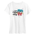 thumbnail image 1 of The Cat in the Hat - I Love Learning Things - Women's Short Sleeve Graphic T-Shirt, 1 of 5