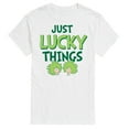 thumbnail image 1 of The Cat in the Hat - Just Lucky Things - Men's Short Sleeve Graphic T-Shirt, 1 of 5