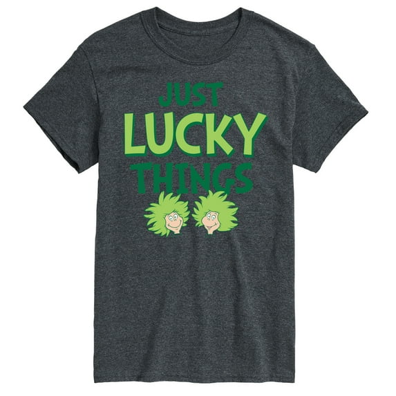 The Cat in the Hat - Just Lucky Things - Men's Short Sleeve Graphic T-Shirt