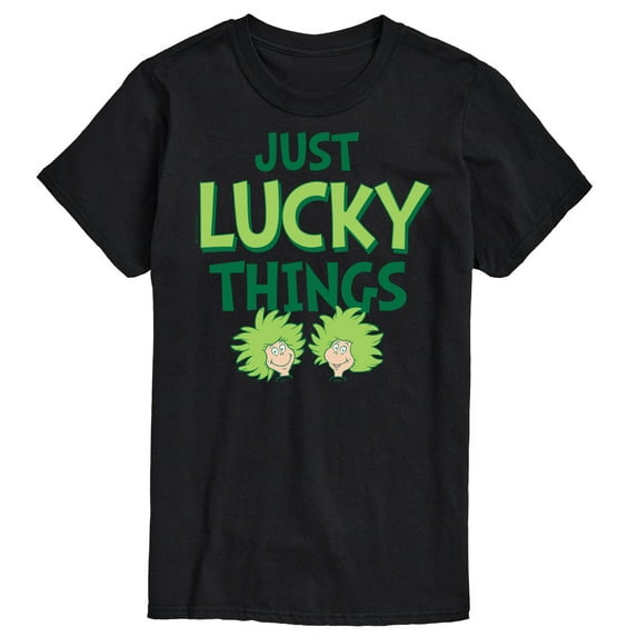 The Cat in the Hat - Just Lucky Things - Men's Short Sleeve Graphic T-Shirt