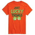 thumbnail image 1 of The Cat in the Hat - Just Lucky Things - Men's Short Sleeve Graphic T-Shirt, 1 of 5