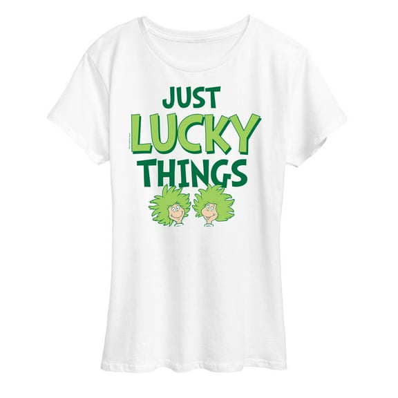 The Cat in the Hat - Just Lucky Things - Women's Short Sleeve Graphic T-Shirt