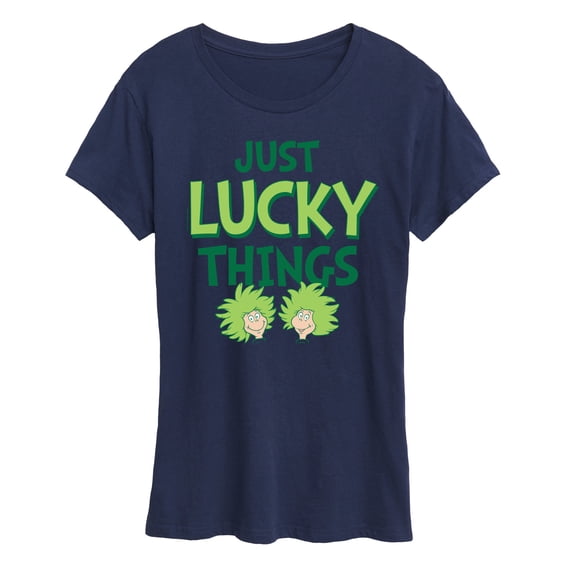 The Cat in the Hat - Just Lucky Things - Women's Short Sleeve Graphic T-Shirt
