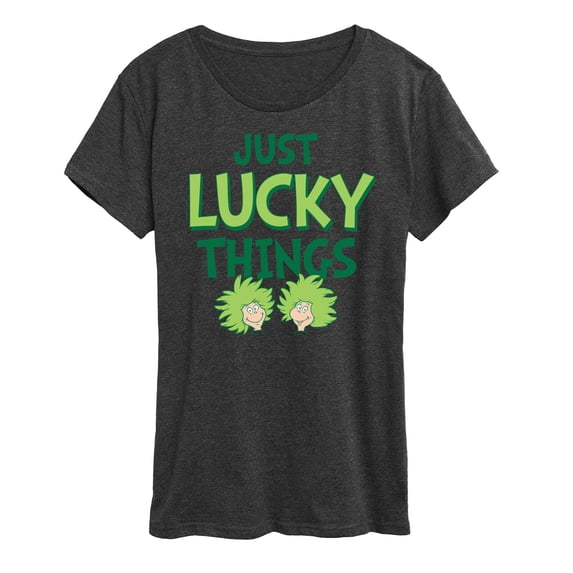 The Cat in the Hat - Just Lucky Things - Women's Short Sleeve Graphic T-Shirt