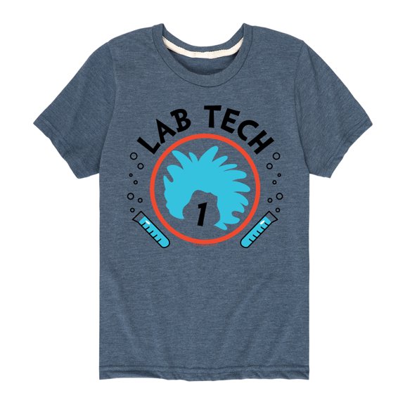 The Cat in the Hat - Lab Tech 1 - Toddler And Youth Short Sleeve Graphic T-Shirt