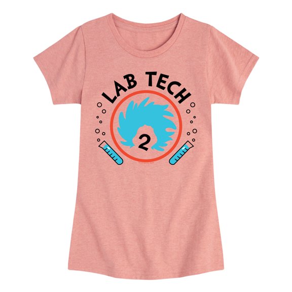 The Cat in the Hat - Lab Tech 2 - Toddler And Youth Girls Short Sleeve Graphic T-Shirt