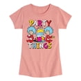 thumbnail image 1 of The Cat in the Hat - Party Things - Toddler & Youth Girls Short Sleeve Graphic T-Shirt, 1 of 4