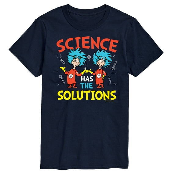 The Cat in the Hat - Science Has The Solutions - Men's Short Sleeve Graphic T-Shirt