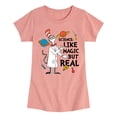 thumbnail image 1 of Cat in the Hat - Science Like Magic But Real - Toddler And Youth Girls Short Sleeve Graphic T-Shirt, 1 of 5