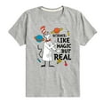 thumbnail image 1 of Cat in the Hat - Science Like Magic But Real - Toddler And Youth Short Sleeve Graphic T-Shirt, 1 of 5