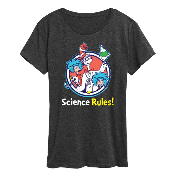 The Cat in the Hat - Science Rules - Women's Short Sleeve Graphic T-Shirt