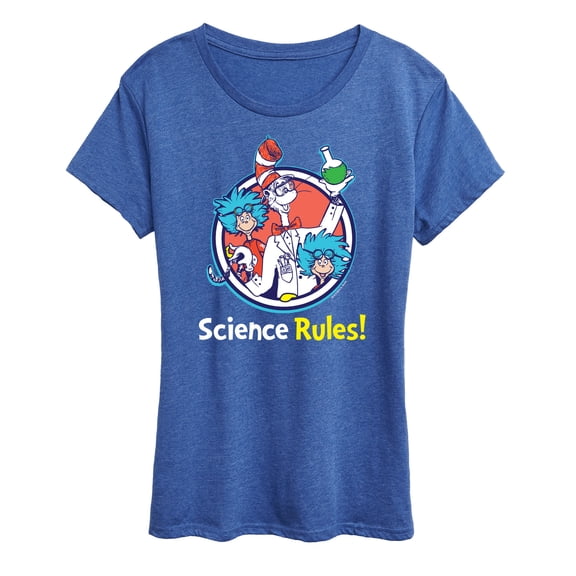 The Cat in the Hat - Science Rules - Women's Short Sleeve Graphic T-Shirt