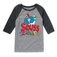 thumbnail image 1 of The Cat in the Hat - Seuss Science - Kids Raglan, 1 of 5