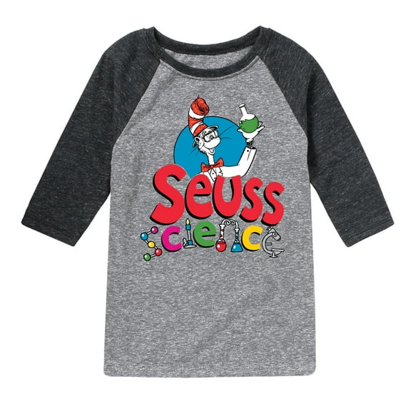 The Cat in the Hat - Seuss Science - Kids Raglan