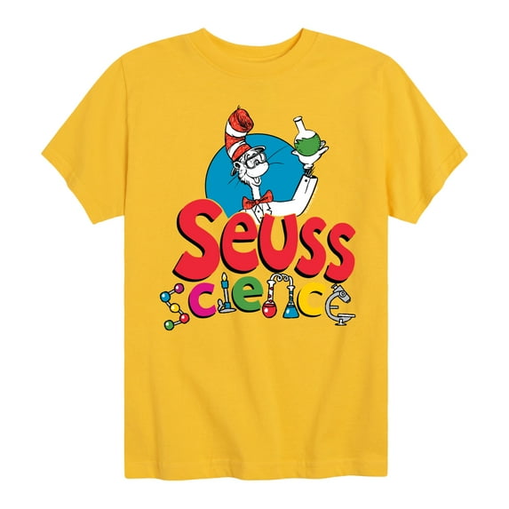 The Cat in the Hat - Seuss Science - Toddler And Youth Short Sleeve Graphic T-Shirt