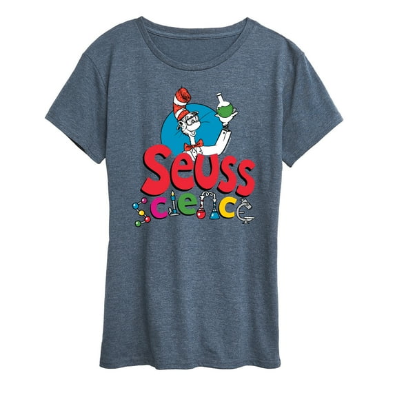 The Cat in the Hat - Seuss Science - Women's Short Sleeve Graphic T-Shirt