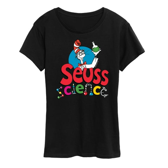 The Cat in the Hat - Seuss Science - Women's Short Sleeve Graphic T-Shirt