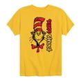 thumbnail image 1 of The Cat in the Hat - Seuss Street - Toddler & Youth Short Sleeve Graphic T-Shirt, 1 of 4