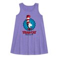thumbnail image 1 of Cat in the Hat - Team Cat - Toddler & Youth Girls A-line Dress, 1 of 3